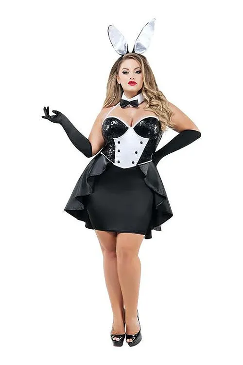 Evening Affair Bunny- SIZES: CURVY 1X & 2X