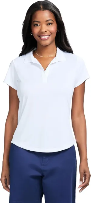 IZOD Women's Polo Shirt Performance Stretch Short Sleeve