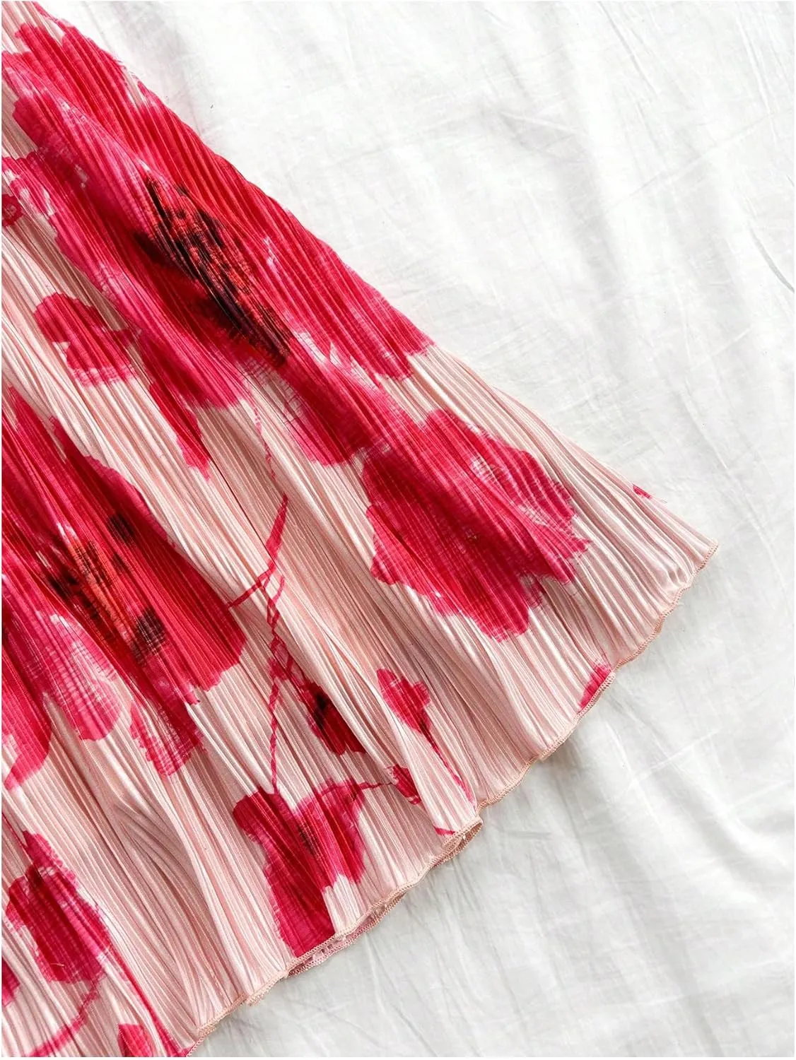 SOLY HUX Women's Tie Dye Cami Dress Halter Backless Sleeveless A Line Short Summer Dresses Sundress
